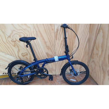 Bicicleta Plegable TERN New Link B8 Disc 2022 Blue Midnight