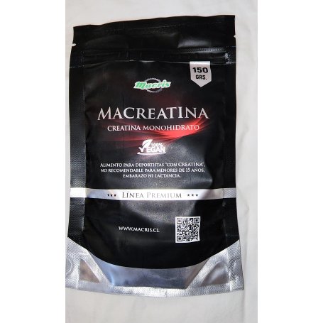 Creatina Monohidrato Premium By Macris 150 grs